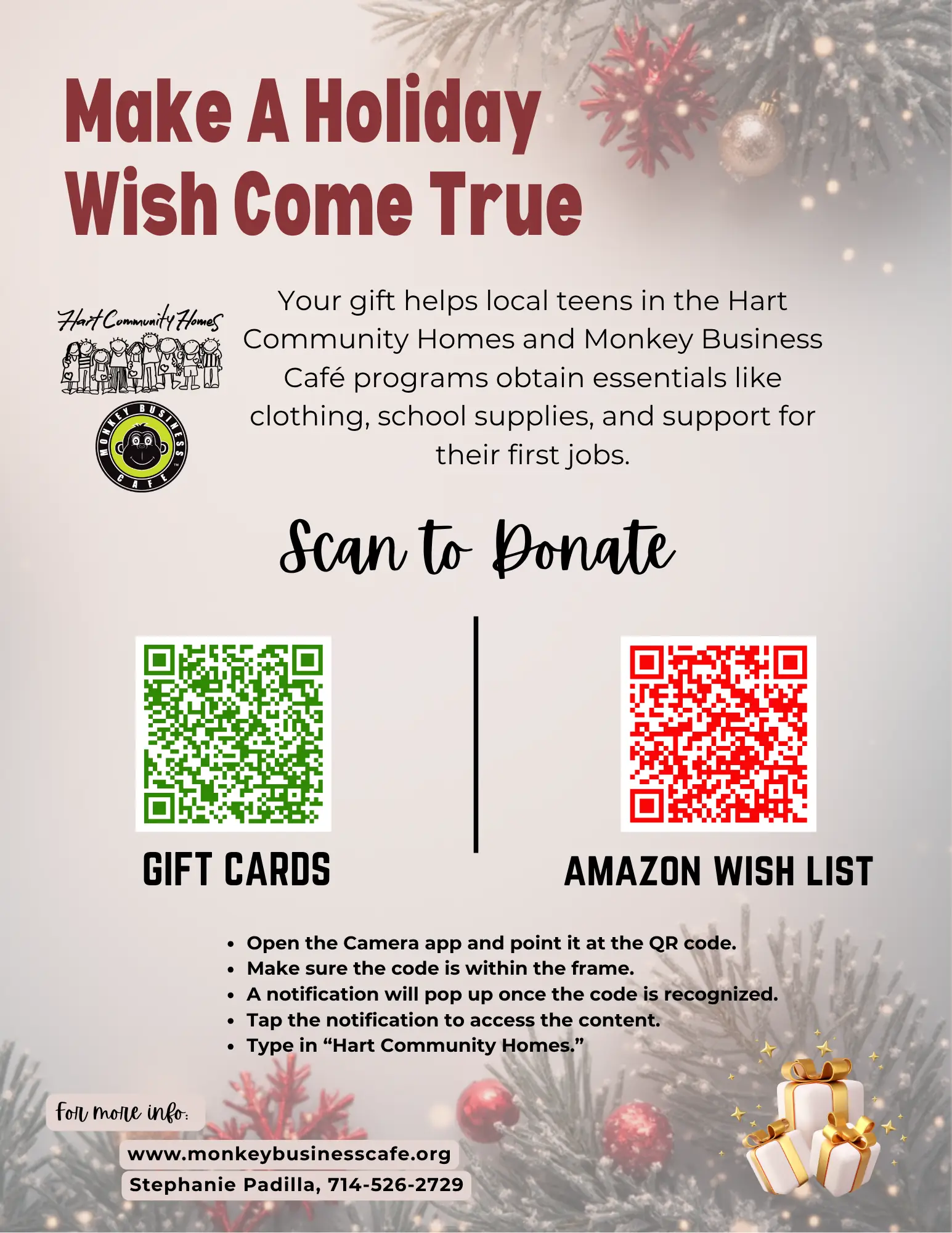 Make a Holiday Wish Come True